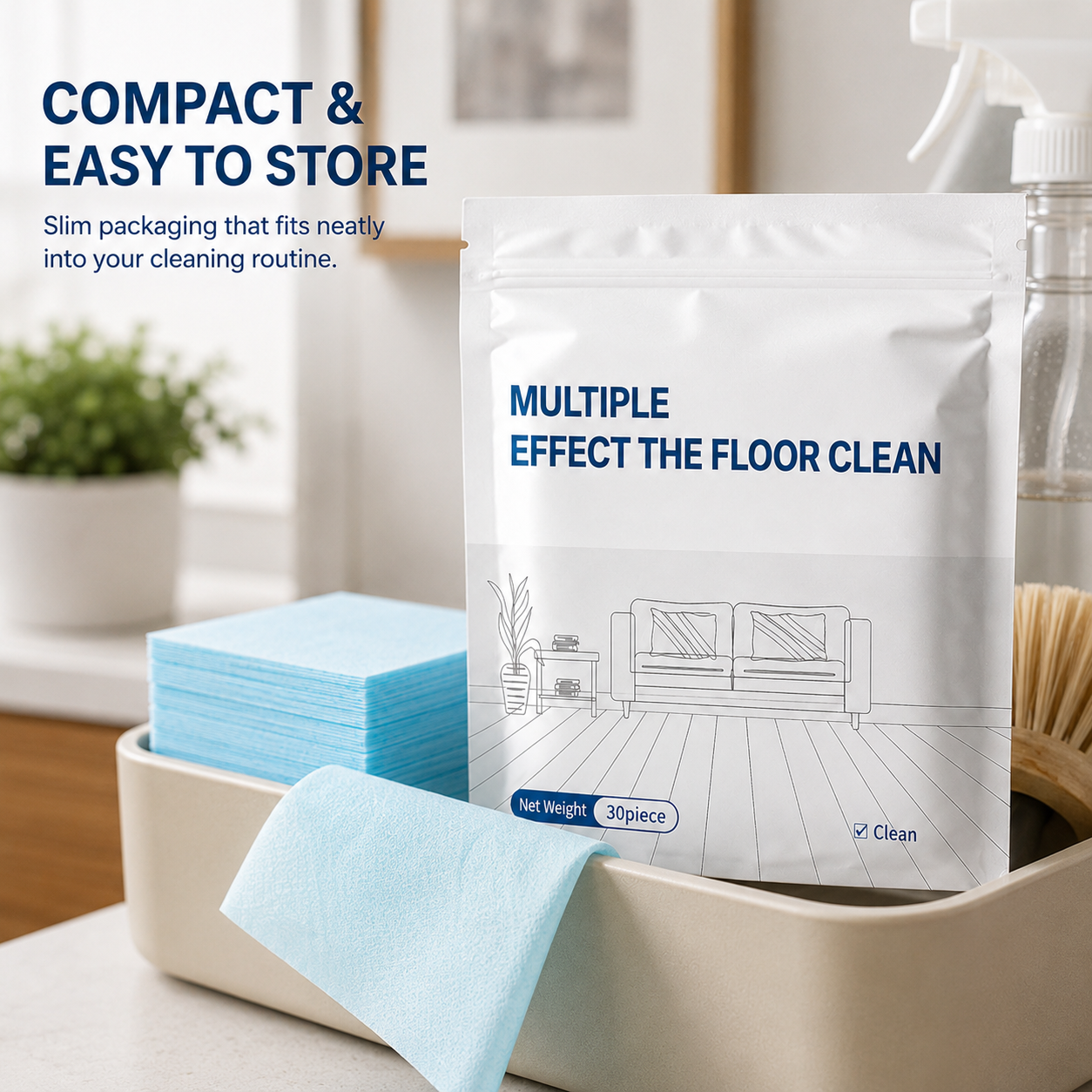 Cleaner Floors Without the Heavy Bottle